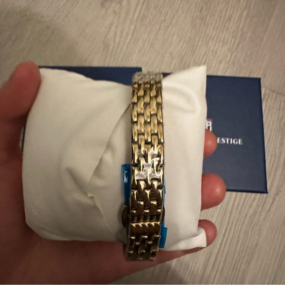 Montres Prestige x Invicta Gold Crystal Butterfly Watch 22mm MPW-0231 NIB - Picture 10 of 13